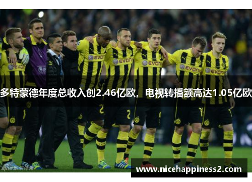 多特蒙德年度总收入创2.46亿欧，电视转播额高达1.05亿欧